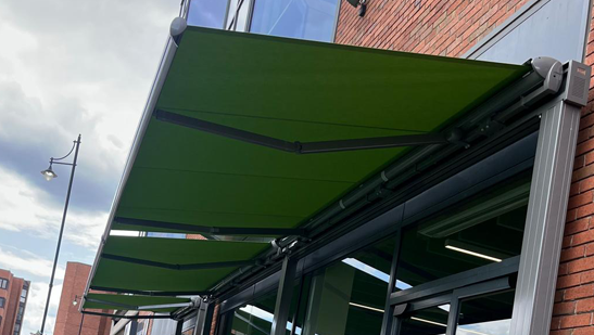 Lewen awnings for libraries